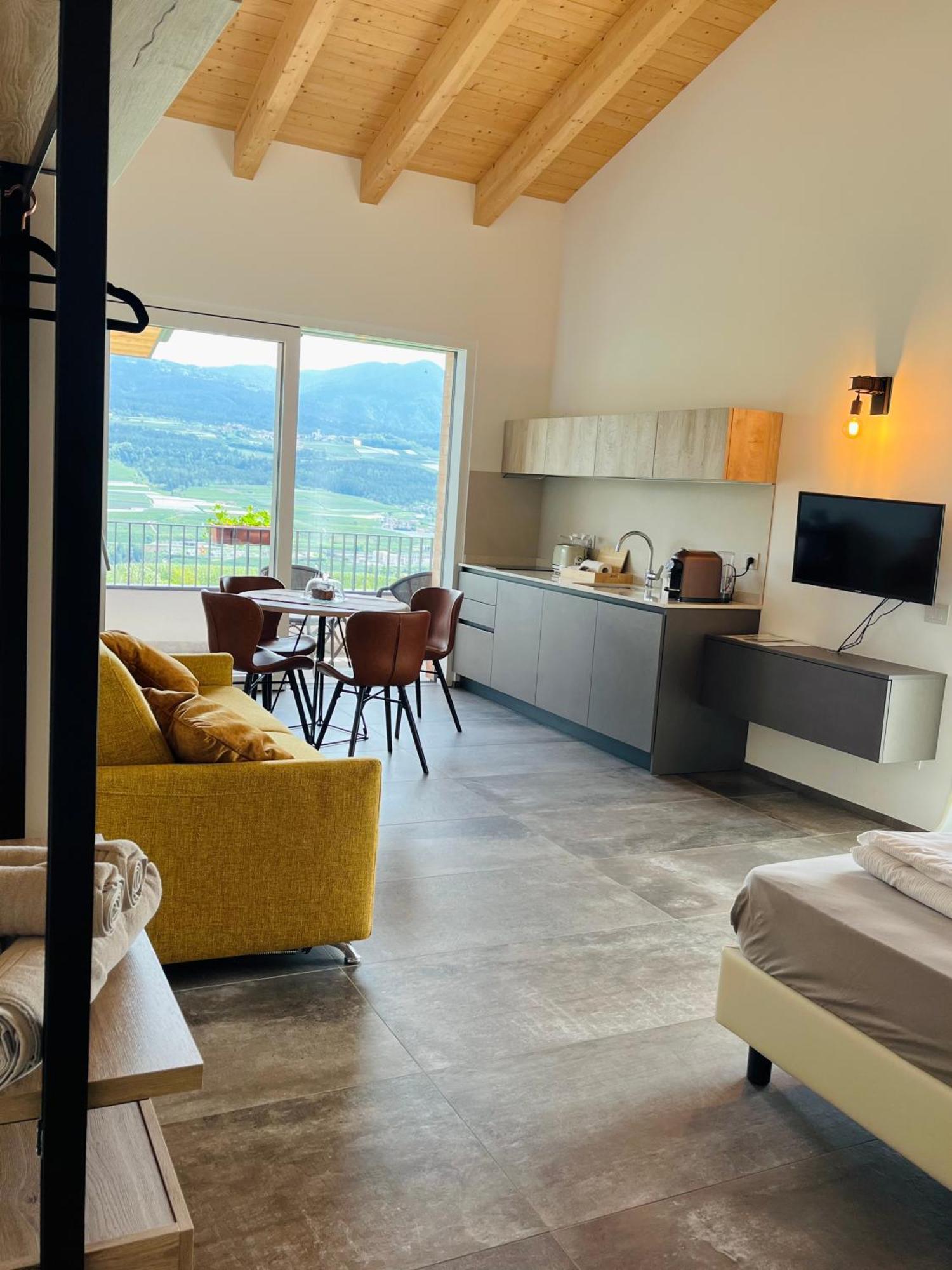 شقة Maso Valer - Agritur Tassullo المظهر الخارجي الصورة